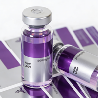 Etiquetas de Venta Directa de Fábrica, Impresión UV, 3ml 5ml 10ml, Etiqueta Personalizada para Frascos, Etiquetas de Embalaje para Botellas de Vidrio