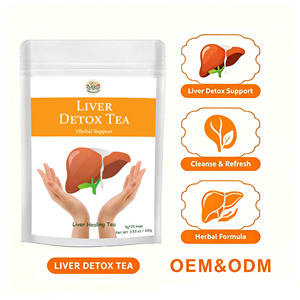 Bolsitas de Té Herbal para Desintoxicación del Hígado, Té Natural de Múltiples Hierbas para el Apoyo del Hígado, Nutre el Hígado, Ayuda a Aliviar el Mal Aliento y el Sabor Amargo - Product Image 1