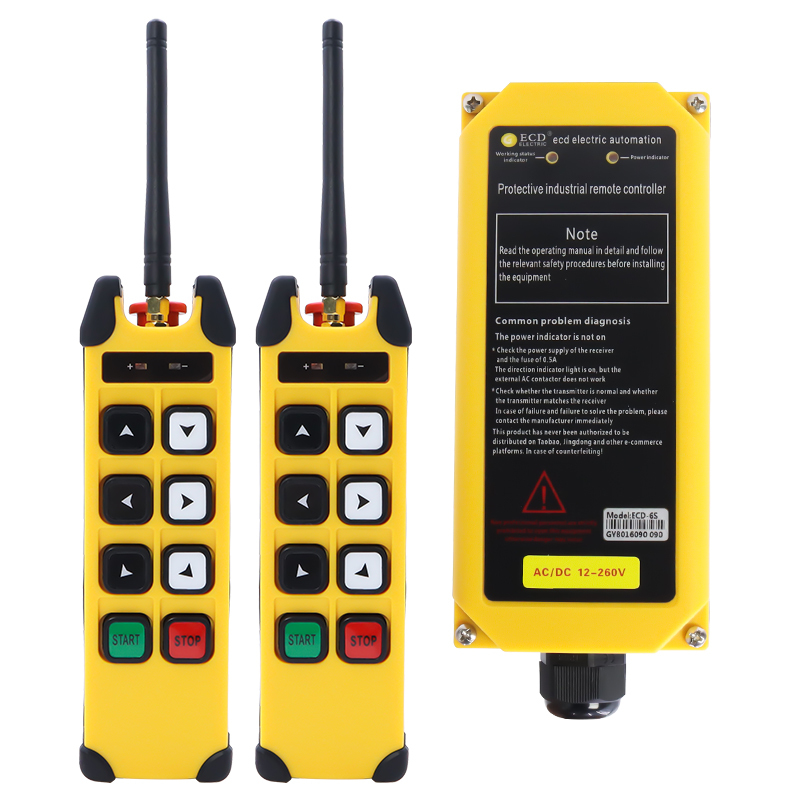 High Quality Industrial Universal Smart Wireless Crane <strong>Remote</strong> <strong>Control</strong> <strong>3000m</strong> <strong>Long</strong> Distance with 2 Transmitters 1 Receiver