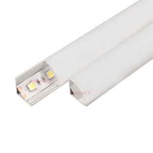ZL-1616B Nuovo Profilo in Alluminio a V per LED Angolare, Montaggio a 45 Gradi per Illuminazione - Product Image 1