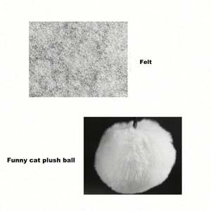 Best Selling Premium Felt Cat <b>Bed</b> Soft Cute Pet Tent Seasons Universal <b>House</b> Wool Felt Small Dog Nest With Detachable Pad - Product Image 5