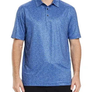 Großhandel Leistung benutzerdefinierte stickerei logo Polo-T-Shirt männer individuell bedruckt schlicht Golf Polo 100 % Baumwolle T-Shirt für Männer