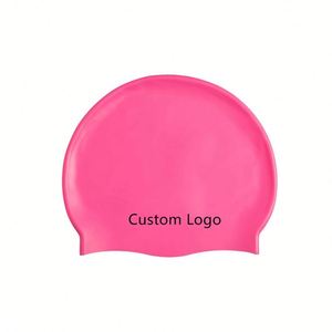 Gorro de Natación Suave Unisex con Logotipo Personalizado para Mujeres y Hombres, Entrenamiento Intensivo, Cómodo, Antideslizante, para Cabello Largo, Regalo Promocional - Product Image 1