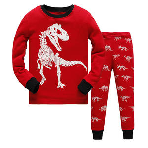 Vêtements pour enfants de boutique, 100% coton, ensemble 2 pièces, garçons, printemps automne, pyjamas décontractés pour enfants - Product Image 6