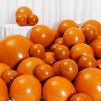 Kit d'arche de ballons lumineux mats orange, blanc et gris, 3 vitesses, lumière chaude clignotante, pour fête d'anniversaire d'enfants, mariage, baby shower, décoration
