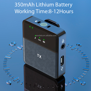 SX9ไร้สายไมโครโฟนสำหรับกล้องถ่ายภาพการสัมภาษณ์แบบมืออาชีพไมโครโฟนไร้สายแบบ lavalier สำหรับโทรศัพท์มือถือ Vlog SHORT Vide - Product Image 3