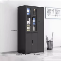 Vente en gros Armoire de rangement en métal facile à assembler Armoire pour étudiants en acier Armoire pour étudiants en acier