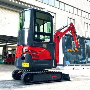 Gratis verzending Kubota motor graafmachines 1,8 ton rups compacte kleine graafmachine EPA motor hydraulische mini graafmachine voor thuisgebruik - Product Image 4