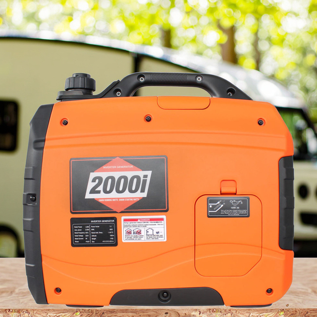 Super Silent 1.8kVA Portable Inverter Generator 220V/380V 4-Stroke Engine Eco Mode & ATS for Home Backup Outdoor & Marine Use