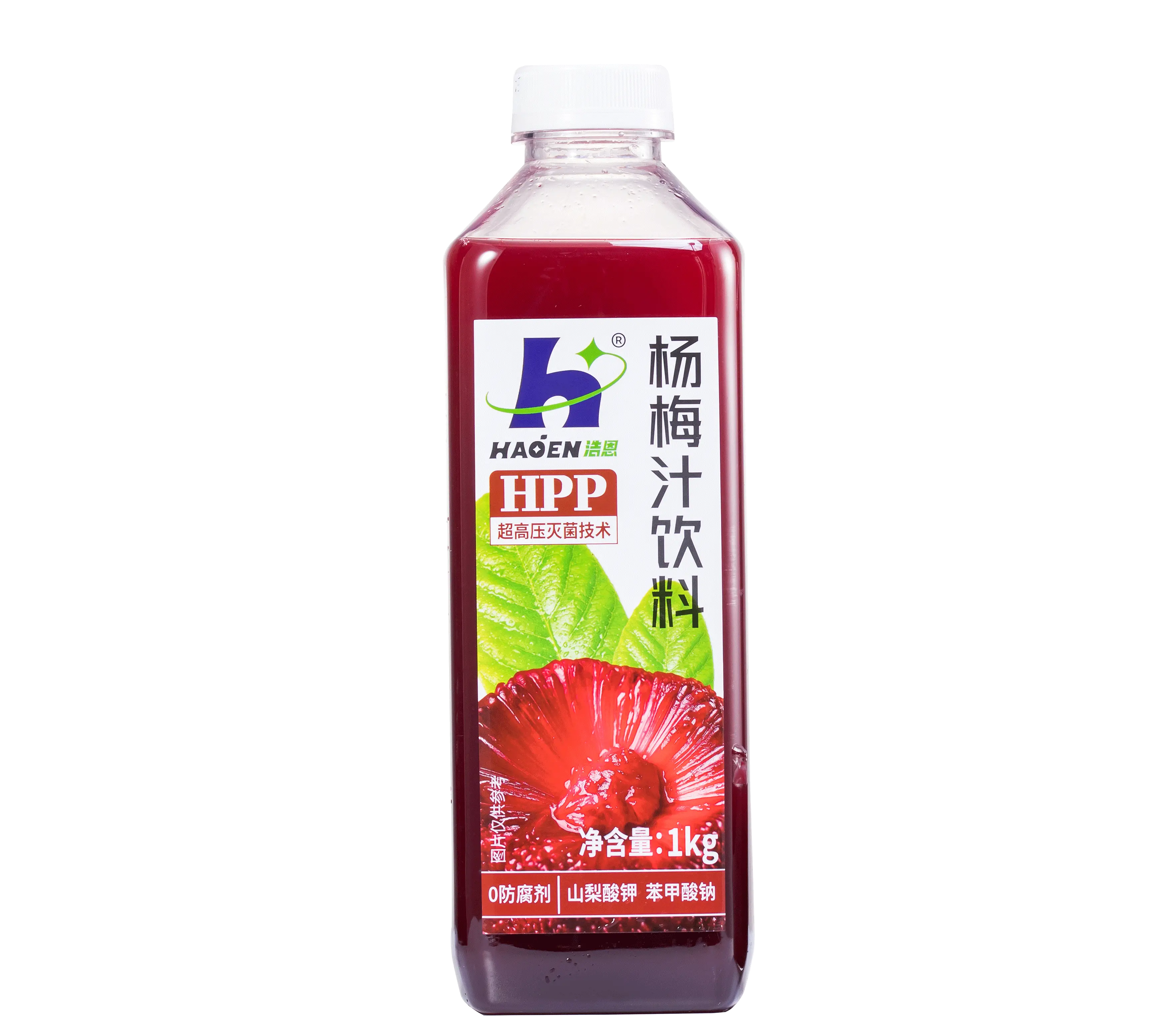 HEFS concentrato delizioso HPP Ultra Autoclav congelato Bayberry succo concentrato 1KG profumo di limone succo all'ingrosso