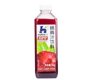 HEFS Concentré Délicieux HPP Ultra Autoclav Concentré de Jus de Bayberry Congelé 1KG Jus de Citron Parfum Vente en Gros