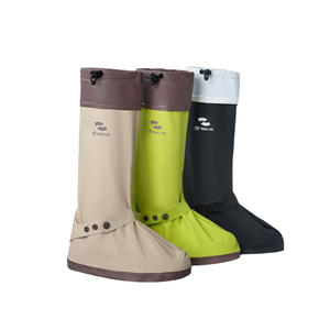 पुरुषों और महिलाओं के लिए सर्दियों के लुभावनी वाटरप्रूफ पीसी बूट रक्षक-साइकिल यात्रा और आउटडोर उपयोग के लिए ओवरजूते - Product Image 1