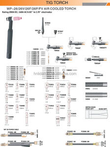 KIT de accesorios consumibles para soplete de soldadura <span class=keywords><strong>TIG</strong></span>, tapa trasera de aluminio, SR, <span class=keywords><strong>WP</strong></span> 17, 18, <span class=keywords><strong>26</strong></span>, 2022, HAILI - Product Image 3