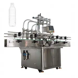 Toptan fiyat 100-1000ml bardak bira su şişesi bal sabun şişeleme makinesi dolum makinesi sıvı