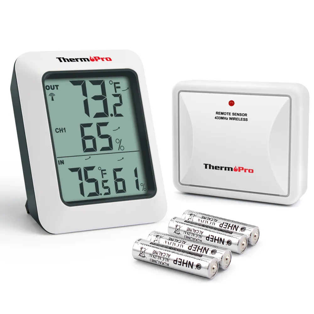 ThermoPro TP60C kablosuz dijital doğru oda termometresi