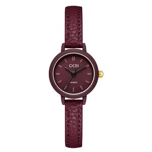 Montre pour femme simple et délicate avec un bracelet fin et délicat, style rétro et haut de gamme, montre à quartz étanche pour femme - Product Image 6
