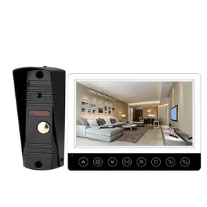 Bel Pintu Video Layar Sentuh, Bel Pintu Monitor IR, Kamera HD Luar Ruangan, Interkom Video IP65, Bel Pintu Video Layar Sentuh 7 Inci