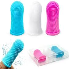 Cepillo de Dientes de Dedo para Perros, Kit de Limpieza Dental para Mascotas, Juego de 4 Cepillos de Dientes de Dedo para Perros y Gatos - Product Image 2