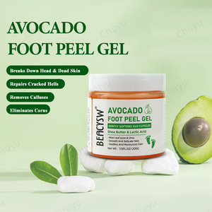 Kit profesional de removedor de callos para pies con <span class=keywords><strong>urea</strong></span>, ácido láctico, aceite de aguacate, aloe vera - Product Image 4