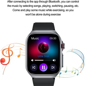 Thời trang người đàn ông phụ nữ wearables gt585 màn hình vuông phát hiện ECG BT cuộc gọi ai y tế chẩn đoán IP68 sức khỏe không thấm nước thông minh đồng hồ - Product Image 5