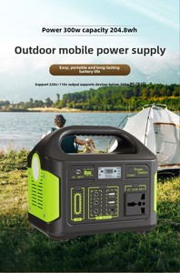สถานีพลังงานสำรองแบบพกพา 200W 48000mAh AC สำหรับใช้งานกลางแจ้ง พร้อมพอร์ต USB Type-C และไฟ LED สำหรับใช้ในบ้าน - Product Image 6