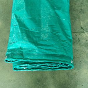 Bâche en PE imperméable et résistante <span class=keywords><strong>pour</strong></span> jardin, extérieur, camion, bateau, niche <span class=keywords><strong>pour</strong></span> animaux, maison, <span class=keywords><strong>voiture</strong></span> - Product Image 3