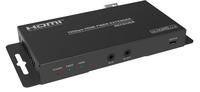 Kit convertisseur HDMI sur Fiber 4K 60Hz, amplificateur de signal HDMI 2.0 émetteur et récepteur, avec prise jack Audio