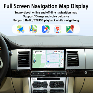 <span class=keywords><strong>Autoradio</strong></span> Android Viknav 8 pouces avec écran tactile, mise à niveau pour Jaguar XF 2011-2015, CarPlay sans fil, Android Auto, navigation GPS, lecteur multimédia - Product Image 3