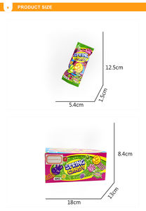 Halal divertido afrutado primavera dedo caramelos dedo <span class=keywords><strong>Guess</strong></span> primavera anillo piruleta juguete duro piruleta caramelo - Product Image 4