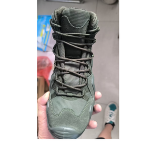 DFLW01 High Quality OD Green Sage Dark Brown Heavy Duty Ankle <b>Hiking</b> Shoes Mountaineer <b>Hiking</b> Tactical <b>Boots</b> Customized - Product Image 6