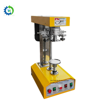 Machine de scellage semi-automatique électrique pour boîtes métalliques, scelleuse de canettes de bureau haute vitesse pour emballage de boissons, bouteilles et caisses