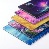 Tapis de souris de jeu en verre 900x300x3mm pour le travail de bureau et les périphériques informatiques avec logo et design personnalisés en stock