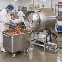 Machine à mariner sous vide pour la préparation du jambon et de la viande assaisonnée
