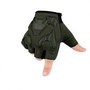 Guantes de Motociclismo de Verano MOTOCENTRIC, Medios Dedos, Retro, Antideslizantes, con Pantalla Táctil, Transpirables, de Spandex, Unisex, de Protección - Product Image 2