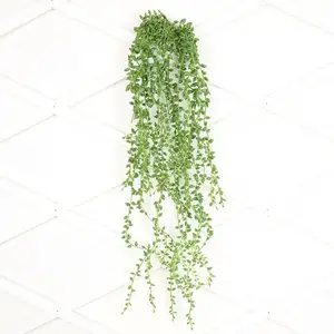 Искусственные растения искусственные большие пластиковые зеленые слезы для влюбленных настенные украшения для домашнего интерьера