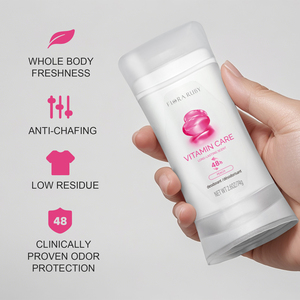 Flora Ruby vitamin chăm sóc cơ thể nhãn hiệu riêng 48h chất khử mùi và chất chống Mồ Hôi Khử Mùi Chất Chống Mồ Hôi dính tùy chỉnh bán buôn - Product Image 4