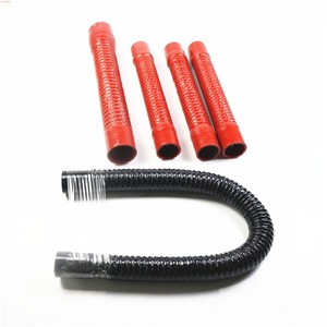Tuyau en <span class=keywords><strong>silicone</strong></span> corrugué flexible pour radiateur d'eau d'un <span class=keywords><strong>mètre</strong></span>, processus de découpe personnalisable par les fabricants - Product Image 6