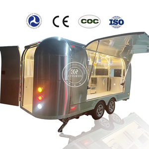 2025 Camiones de comida móviles Carro DE VENTA DE aguanieve Helado Café Camión de comida OEM Remolque de comida de pizza - Product Image 3