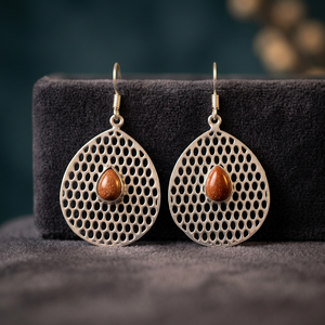 Pendientes de Plata con Forma de Lágrima y Piedra Roja, Calidad AAA, Precio al por Mayor, Joyería para Mujer, Regalo de Compromiso con Piedras Preciosas - Product Image 3