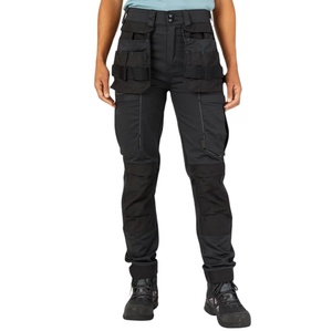 <span class=keywords><strong>Pantalon</strong></span> de travail pour <span class=keywords><strong>femme</strong></span> en toile robuste et durable, style cargo, renforcé en Cordura, avec poches holster et genouillères - Product Image 1