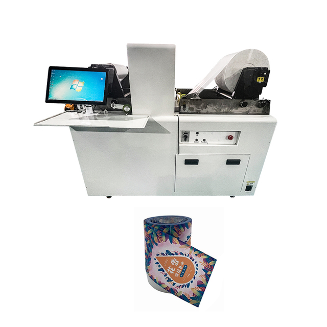 Economical Roll to Roll Label Printer HP Industrial CMYK Sticker Printer With Inkjet Color Label for Label Print