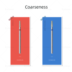 HYTOOS mata bor kutikula kuku berlian, alat duri pembersih kulit mati, keamanan profesional di bawah kuku Rusia runcing 2mm - Product Image 2