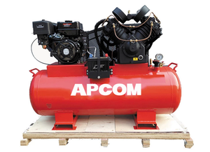 Compresor de Aire de Pistón Silencioso APCOM en Oferta, 3HP 4HP 5HP 6HP, Motor Eléctrico/Gasolina, Compresor de Aire Industrial Portátil en Venta - Product Image 3