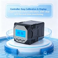 Sonde de capteur EC TDS haute précision avec sortie RS485 et 4-20mA pour la surveillance du traitement des eaux industrielles