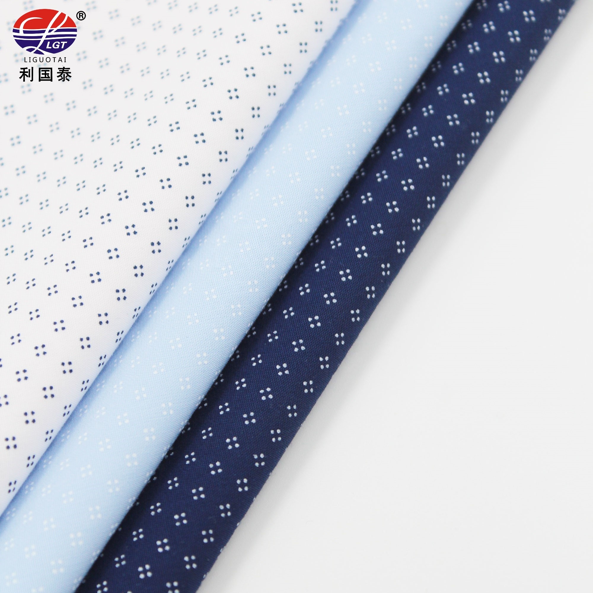 Eco-friendly Bamboo Polyester Fiber HQ Reactive Printed Shirt Fabric in Customized