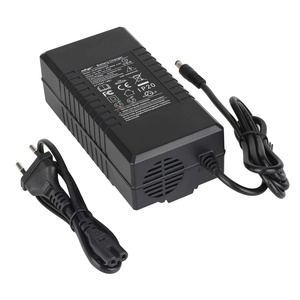 Ulip 42V~58.8V 3A DC2.1 Certified Charger <b>EU</b> Plug + 3 <b>Adapters</b> Set CE FCC Certification For 48V To 58.8V 52V To 58.8V Charger - Product Image 3