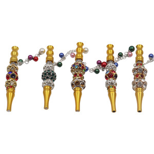 115 毫米便携式镜面金属水烟嘴带过滤嘴 - 环保珠宝配件 - Product Image 6