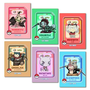 Nouvelle sortie, collection de cartes Eif Baby de haute qualité, rare, Slayer Pokemoned KY, boîte de boosters avec languettes détachables, jeux de société, étui <span class=keywords><strong>cadeau</strong></span> - Product Image 6