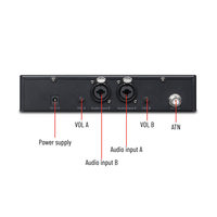 Pour Panvotech WIEM-800 système de moniteur intra-auriculaire sans fil UHF stéréo IEM pour la surveillance professionnelle personnelle des performances de scène
