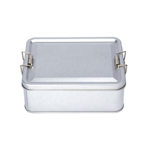 Tùy Chỉnh In Đa Năng Vuông Hộp Ăn Trưa Cho Lưu Trữ Bao Bì Thực Phẩm Kim Loại Hộp Thiếc - Product Image 4